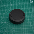 Personlig lasergravert snusboks i aluminium