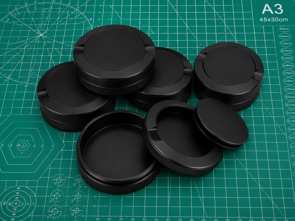 Personlig lasergravert snusboks i aluminium